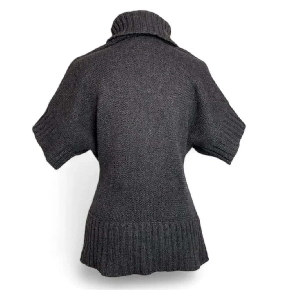 FWM Fenn Wright Manson Chunky Cable Knit Turtleneck Sweater Women's Autumn S